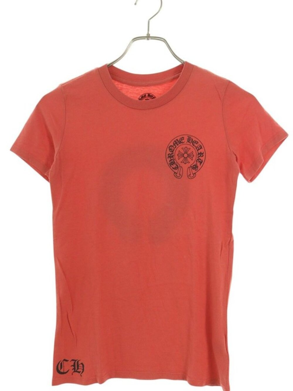 Chrome Hearts CH T-shrt 4 Horse Shoe Back Print T-Shirt